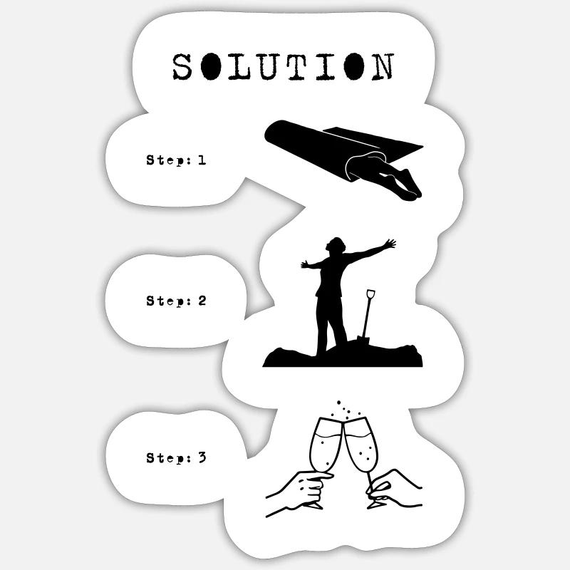 Sticker size S (10 x 10 cm) - 