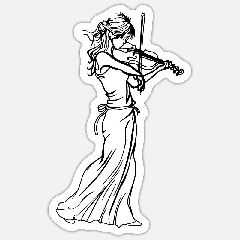 Sticker Größe S (10 x 10 cm) - 