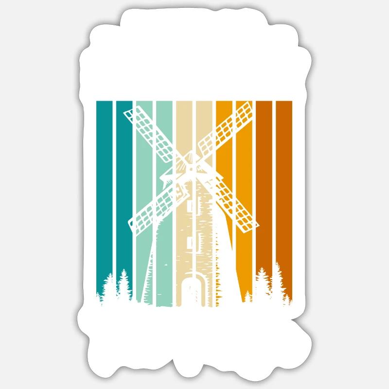 Bauer Karriere - Sticker Größe S (10 x 10 cm) - Mattweiß