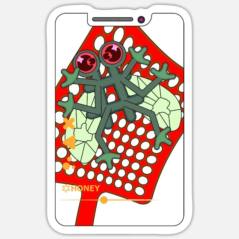 VOLEZ COMME - Sticker taille S (10 x 10 cm) - blanc mat