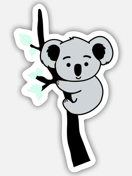  - Sticker size S (10 x 10 cm) - white matte