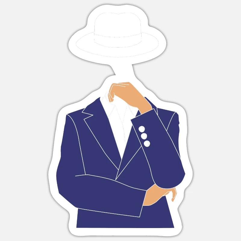 Cybersecurity Cyber Programmierer Hacker - Sticker størrelse S (10 x 10 cm) - mat hvid