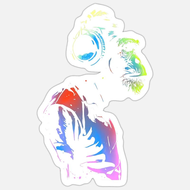 Sticker Größe S (10 x 10 cm) - 