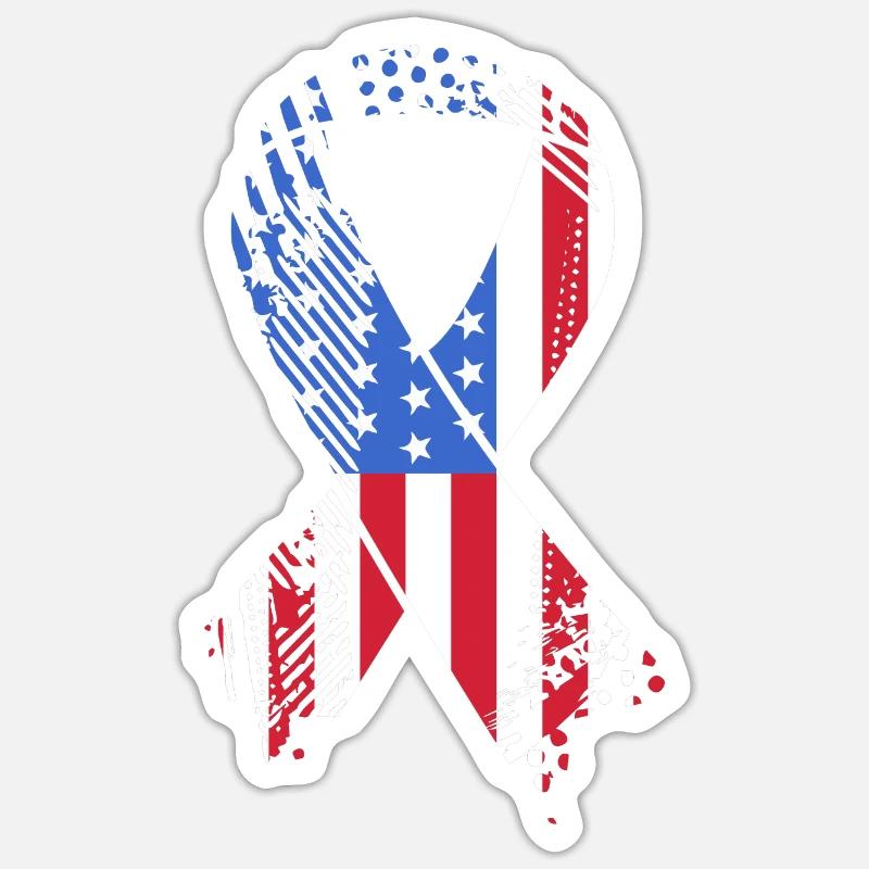 Multiple Sklerose MS - Sticker Größe S (10 x 10 cm) - Mattweiß
