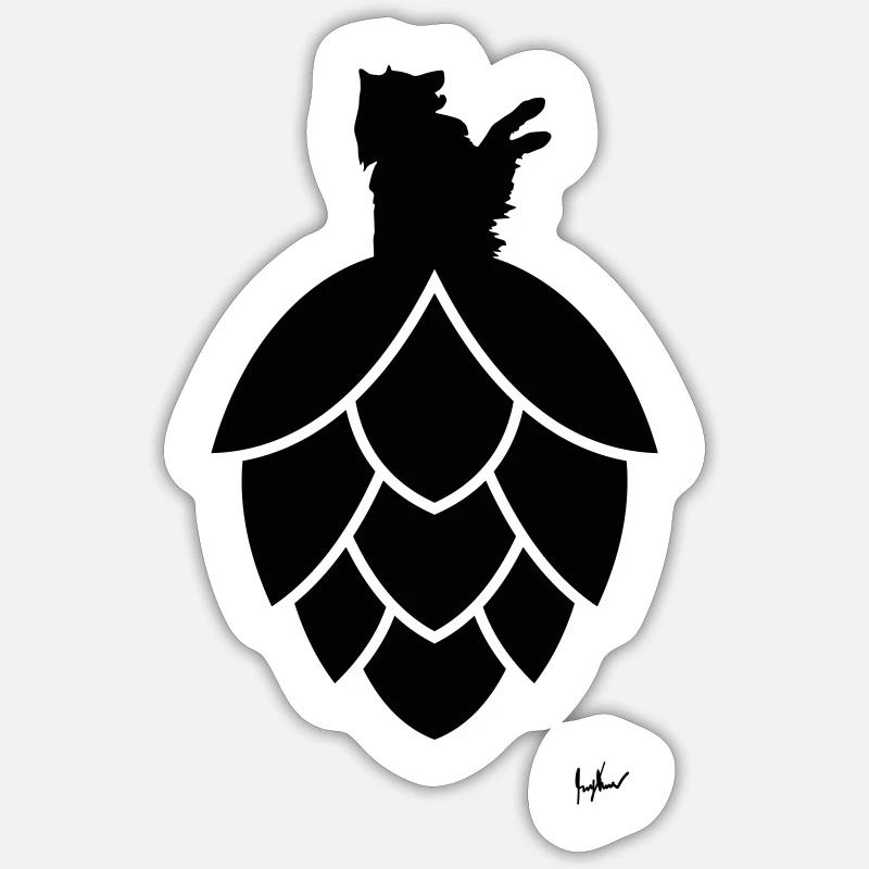 Sticker Größe S (10 x 10 cm) - 
