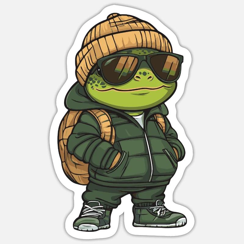 Sticker Größe S (10 x 10 cm) - 