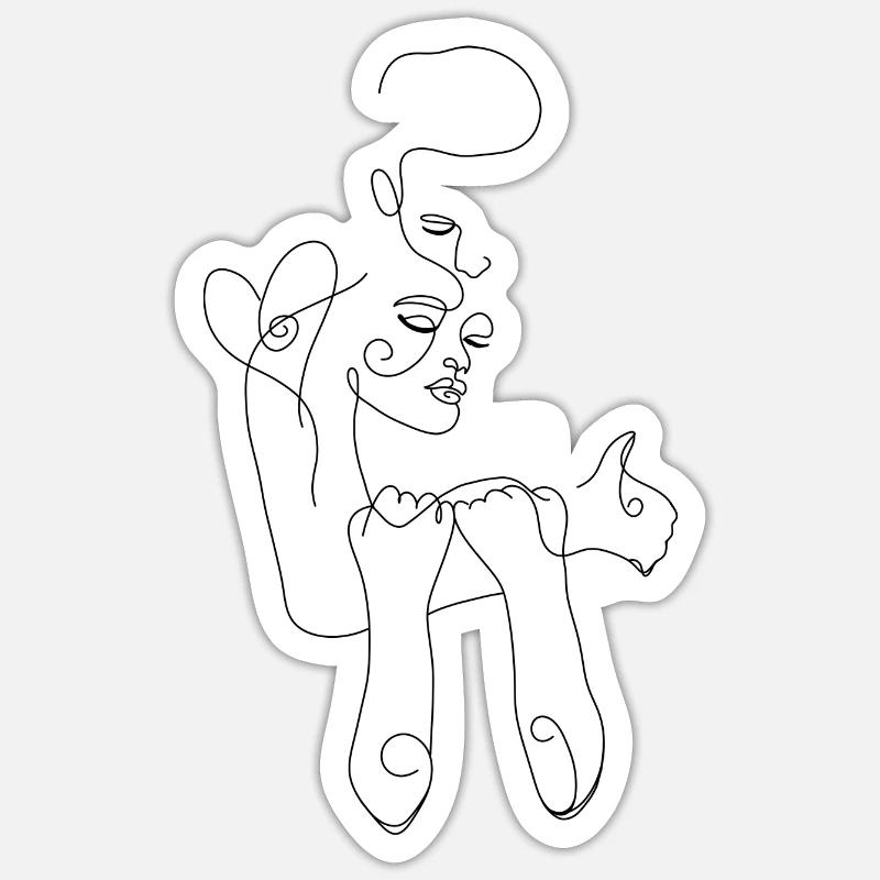 Sticker taille S (10 x 10 cm) - 