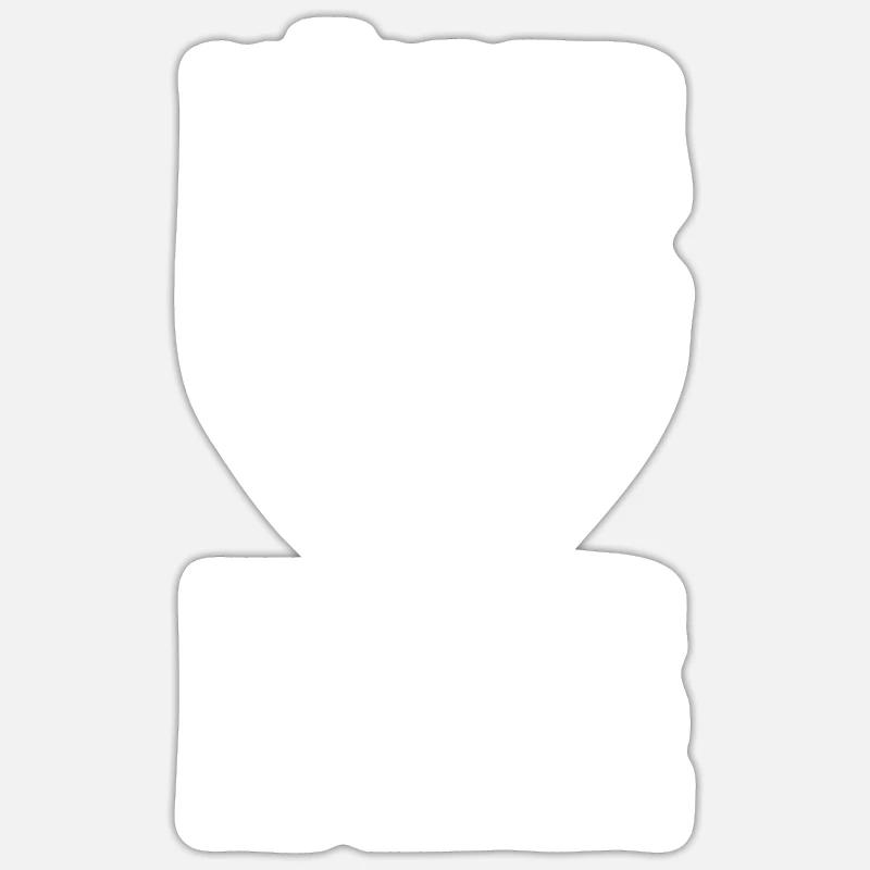 Bärtig Bartträger Bart Sticker Größe S (10 x 10 cm)