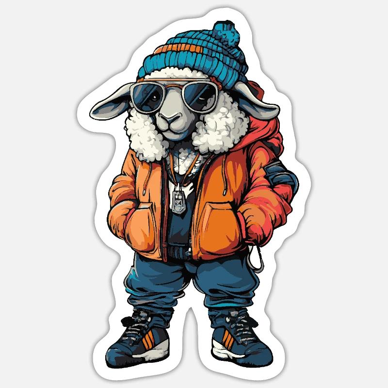 Sticker Größe S (10 x 10 cm) - 