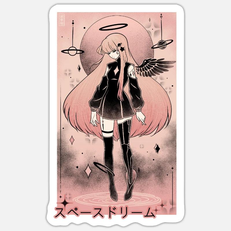 Bright Space Dream Sticker size S (10 x 10 cm)