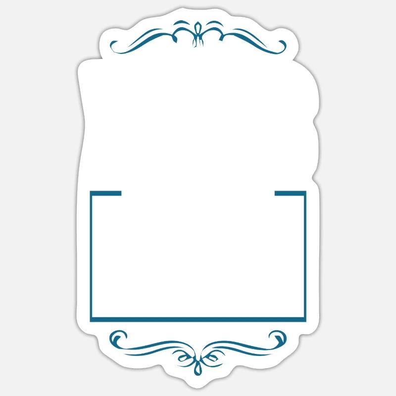 L’équipe de Noël - Sticker taille S (10 x 10 cm) - blanc mat