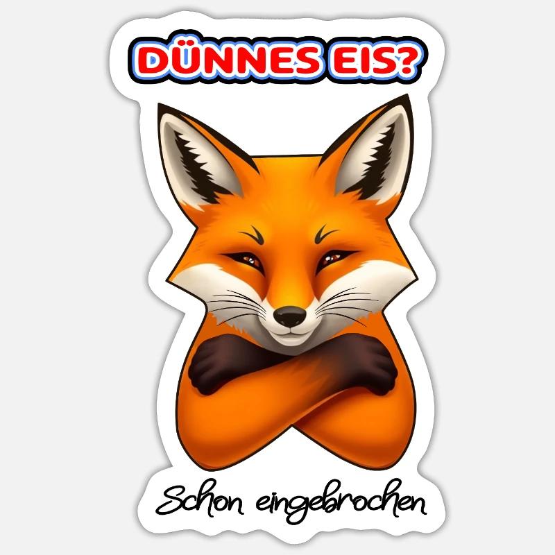 Sticker Größe S (10 x 10 cm) - 