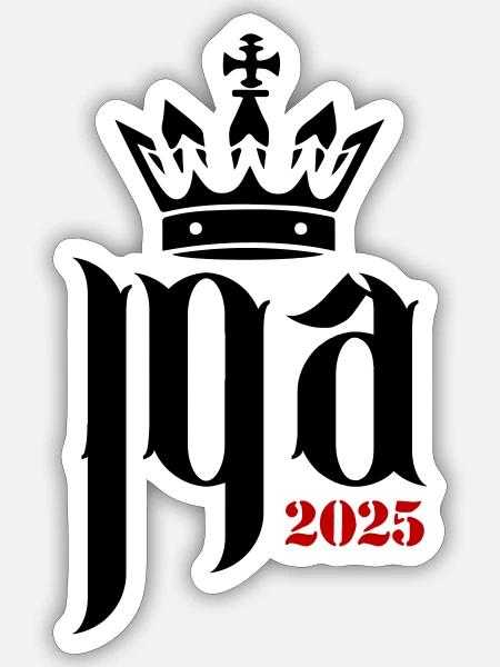 Jga 2025 Junggesellenabschied - Sticker Größe S (10 x 10 cm) - Mattweiß