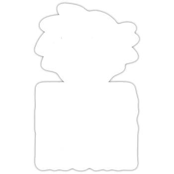 Ce n’est pas une phase maman ! Emo Goth Alternative - Sticker taille S (10 x 10 cm) - blanc mat - Devant