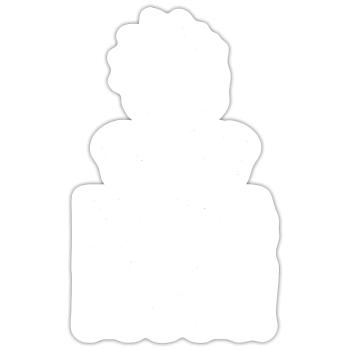 Ce n’est pas une phase maman ! Emo Goth Alternative - Sticker taille S (10 x 10 cm) - blanc mat - Devant