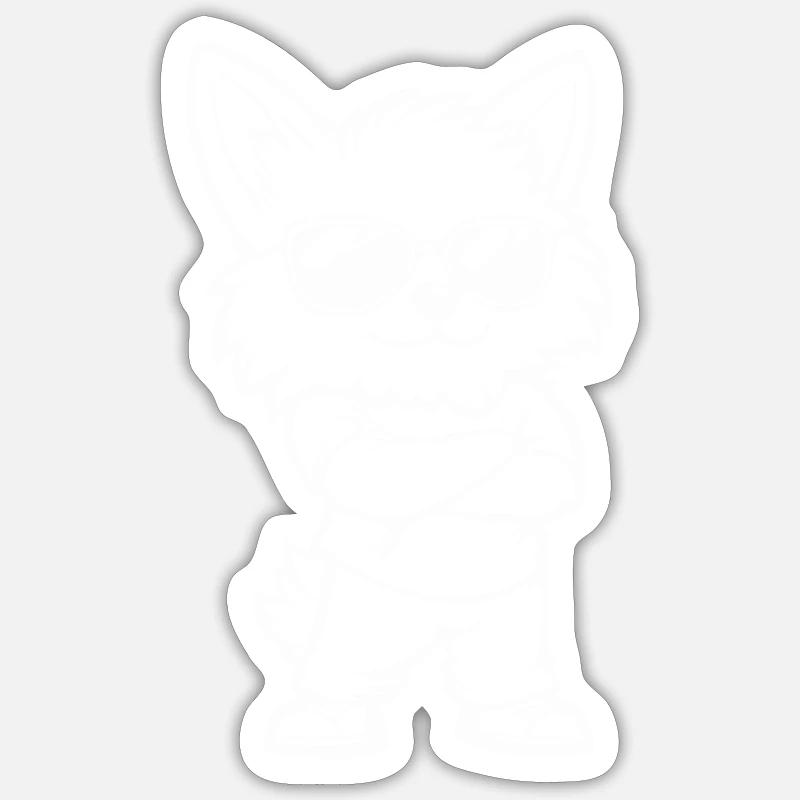 Sticker taille S (10 x 10 cm) - 