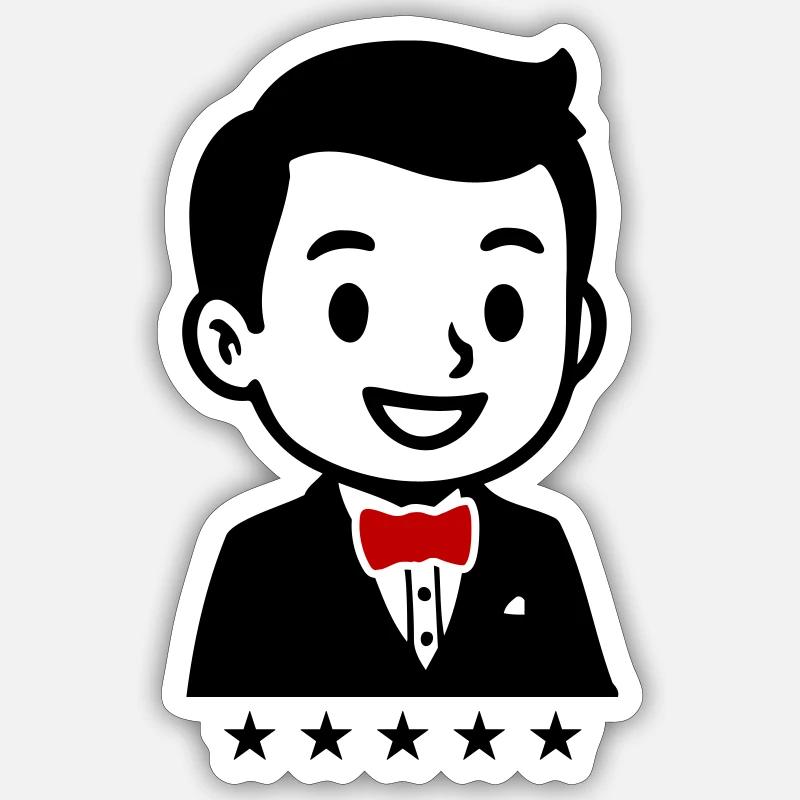 Sticker Größe S (10 x 10 cm) - 