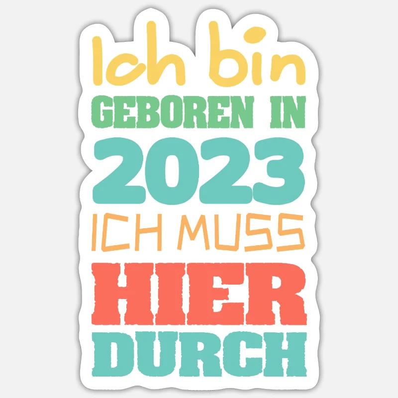 Sticker Größe S (10 x 10 cm) - 