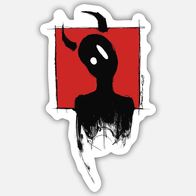 Sticker Größe S (10 x 10 cm) - 