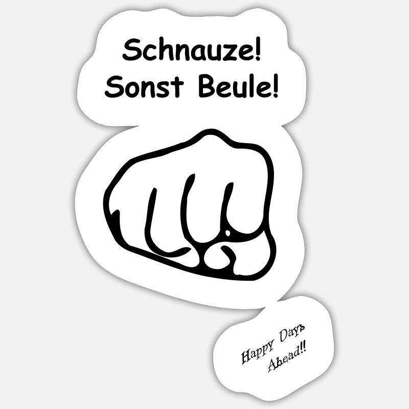 Sticker Größe S (10 x 10 cm) - 