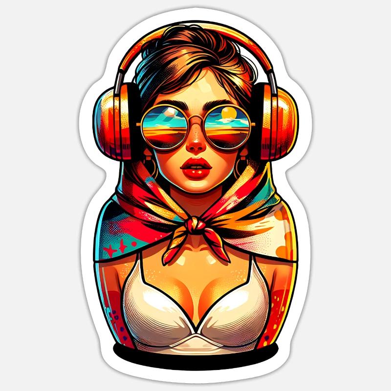 Sticker taille S (10 x 10 cm) - 