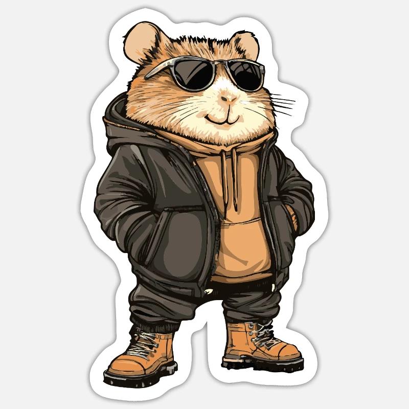 Sticker taille S (10 x 10 cm) - 