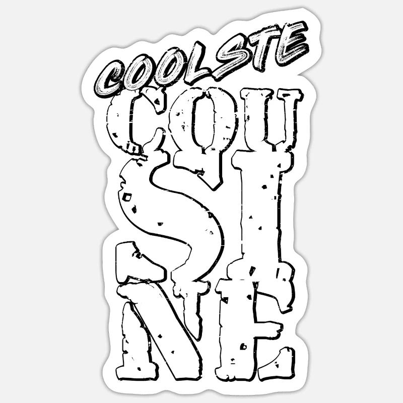 Sticker Größe S (10 x 10 cm) - 