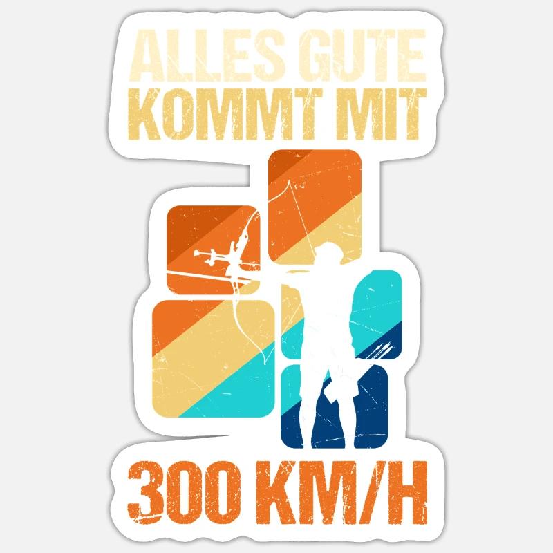 Archery Archery Archery - Sticker size S (10 x 10 cm) - white matte