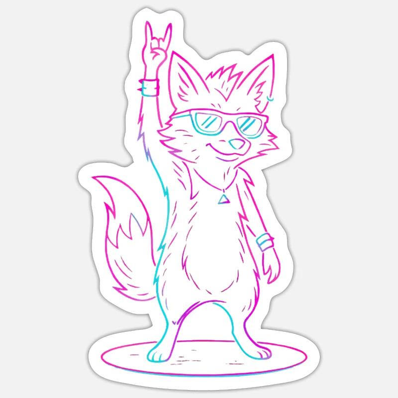 Sticker Größe S (10 x 10 cm) - 