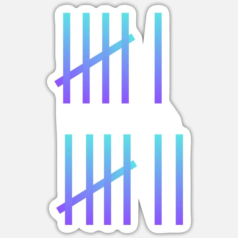 Sticker Größe S (10 x 10 cm) - 