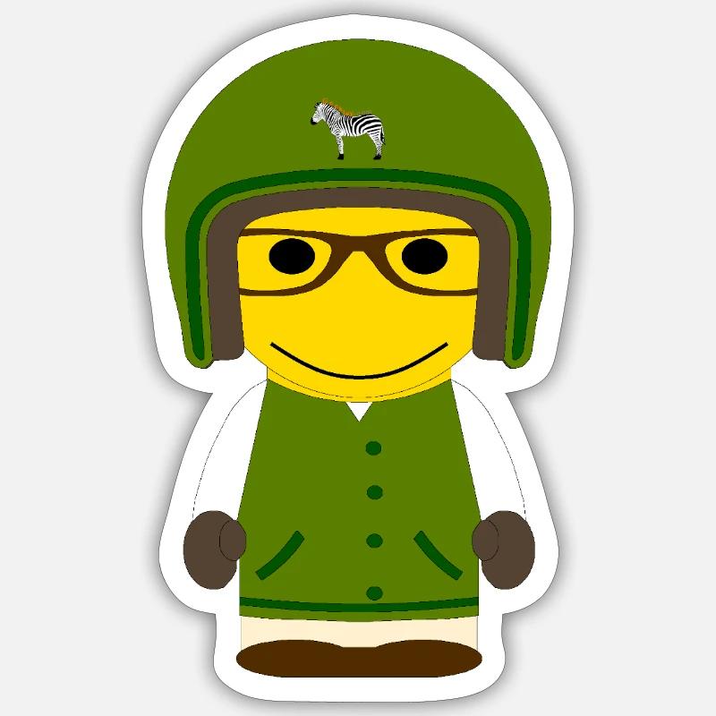 Sticker taille S (10 x 10 cm) - 
