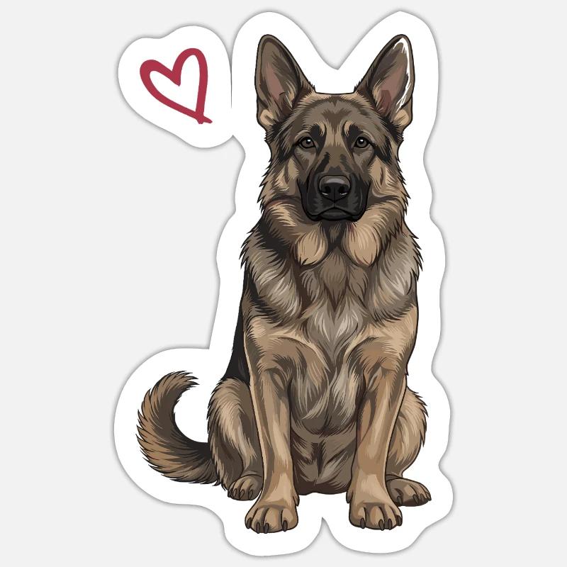 Sticker Größe S (10 x 10 cm) - 