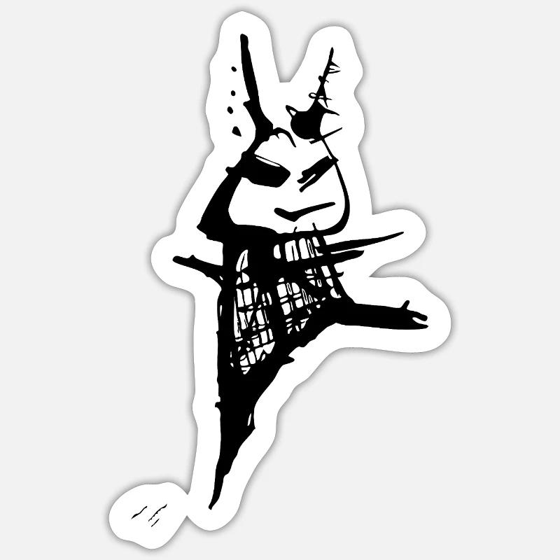 Sticker Größe S (10 x 10 cm) - 