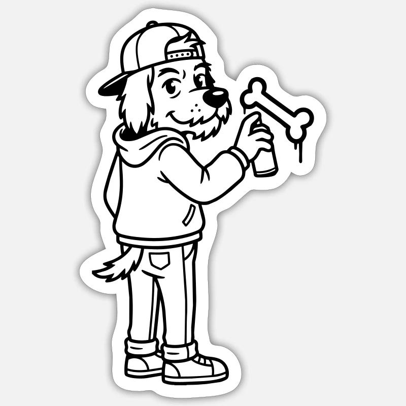 Sticker size S (10 x 10 cm) -