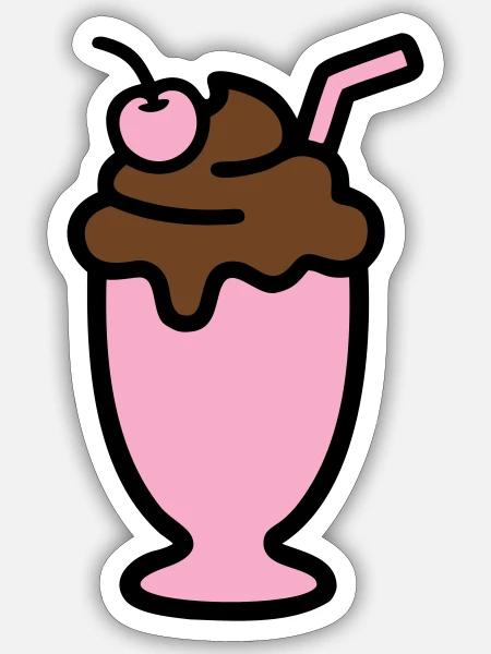 - Sticker size S (10 x 10 cm) - white matte