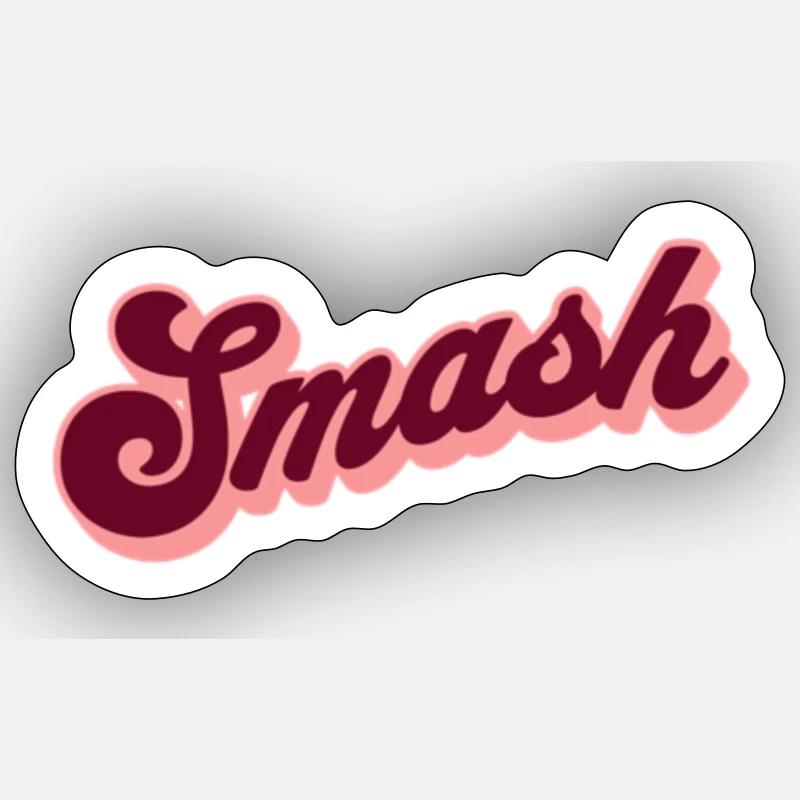 Smash Me Sticker taille S (10 x 10 cm)