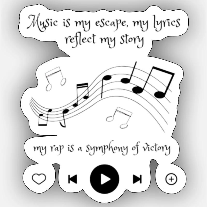 Sticker Größe S (10 x 10 cm) - 