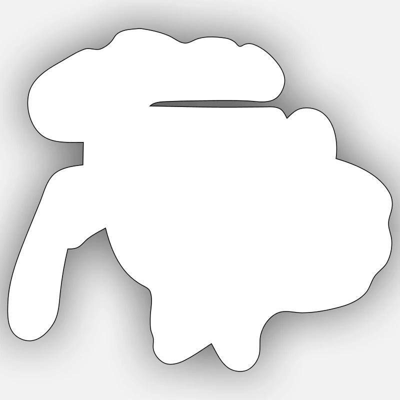 Sticker taille S (10 x 10 cm) - 