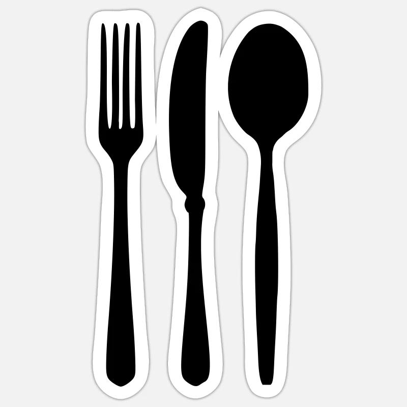 Couvert Sticker taille S (10 x 10 cm)