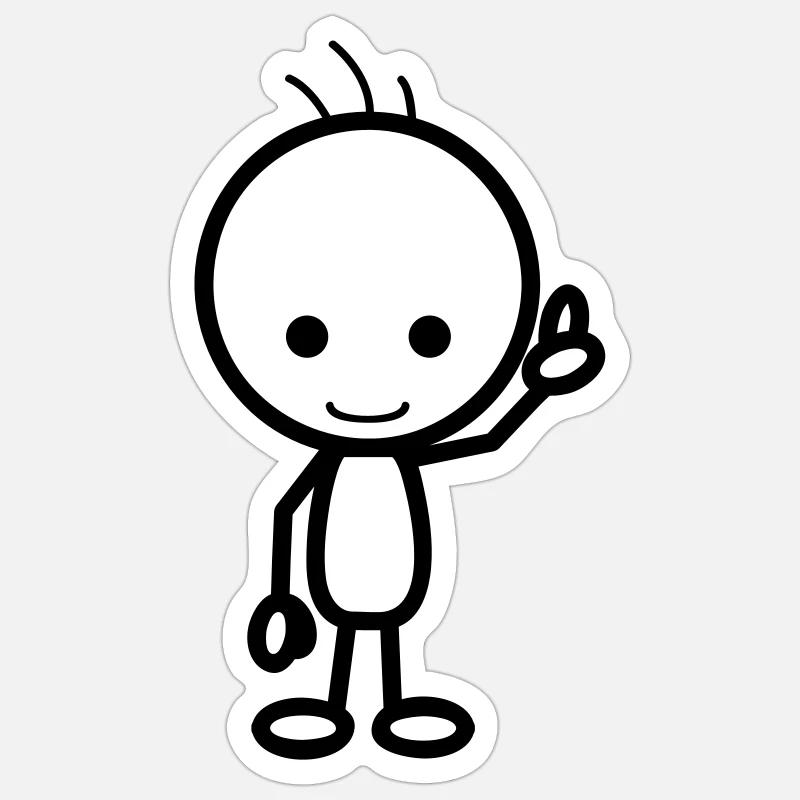 Sticker Größe S (10 x 10 cm) - 