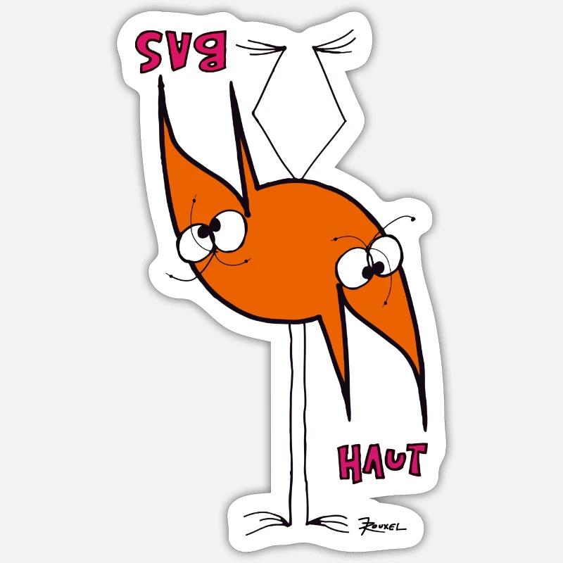 Sticker taille S (10 x 10 cm) - 