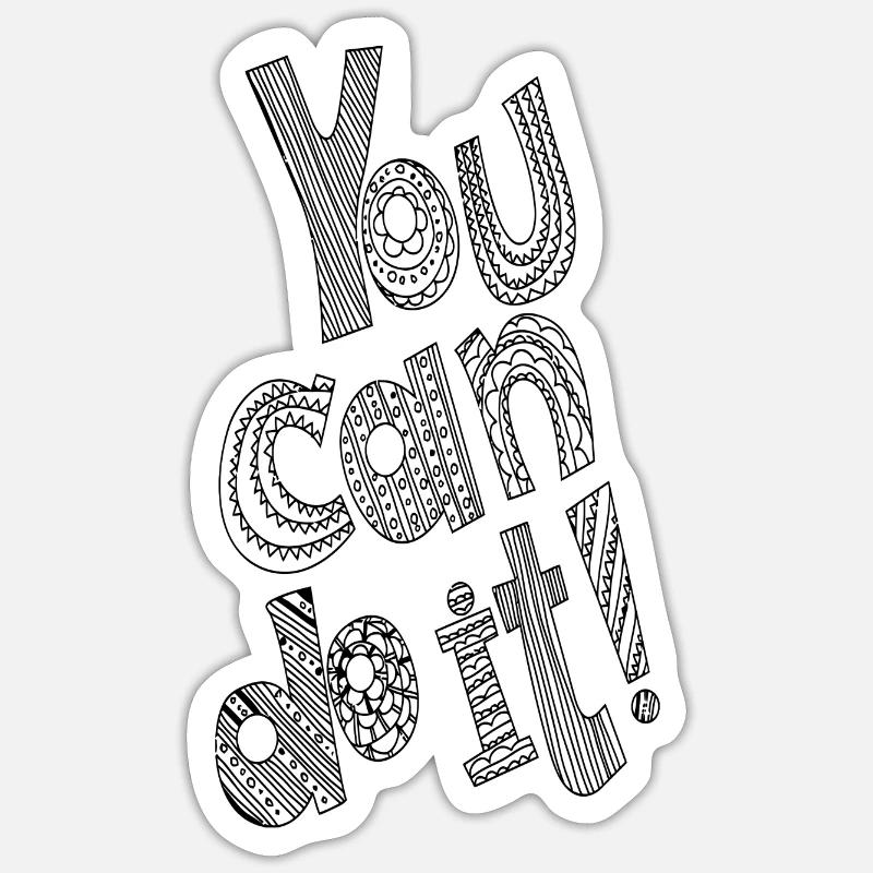 Sticker size S (10 x 10 cm) - 