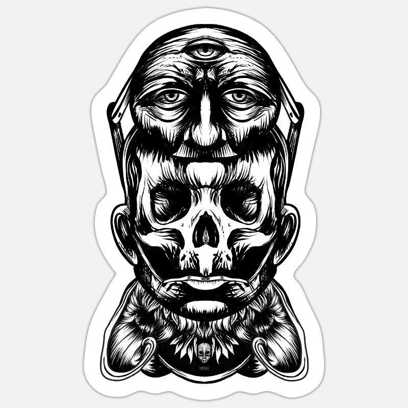 Sticker taille S (10 x 10 cm) -