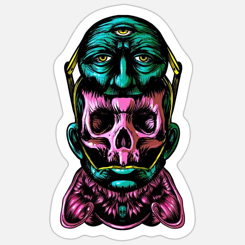 Sticker taille S (10 x 10 cm) - 