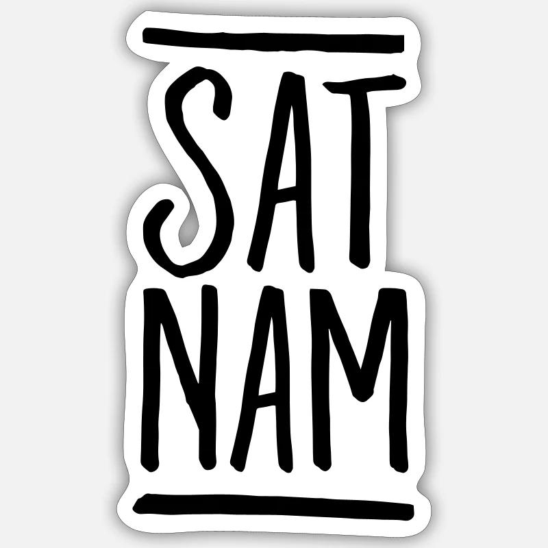 Sat Nam Sticker size S (10 x 10 cm)
