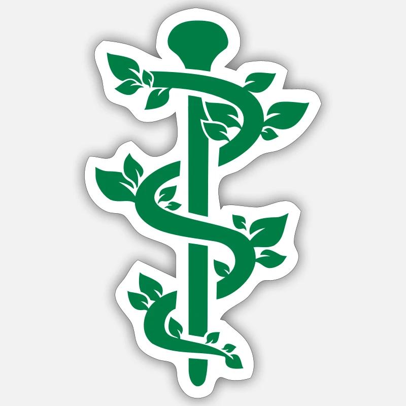 Alternative practitioner Sticker size S (10 x 10 cm)