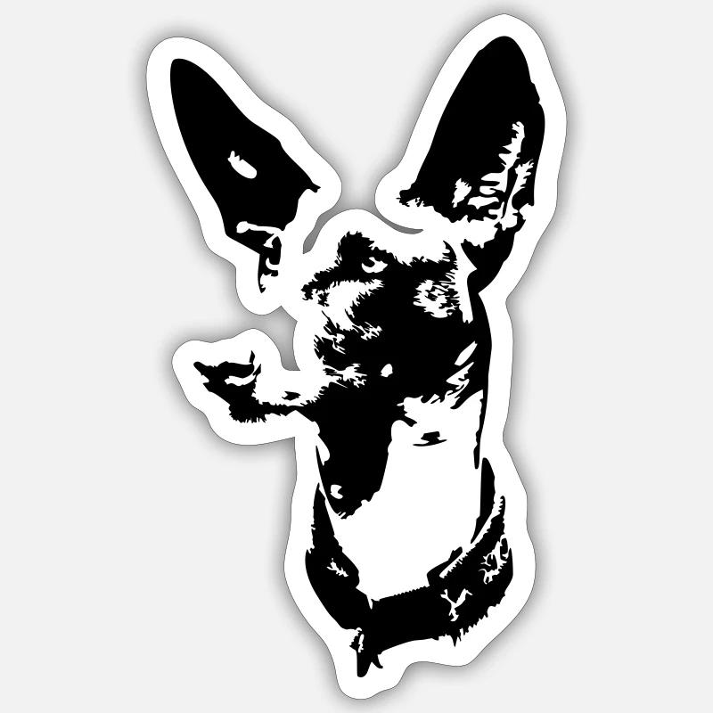 Sticker taille S (10 x 10 cm) - 