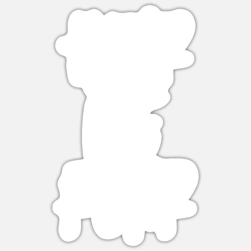 Hear Me Roar - Statement Design Sticker Größe S (10 x 10 cm)