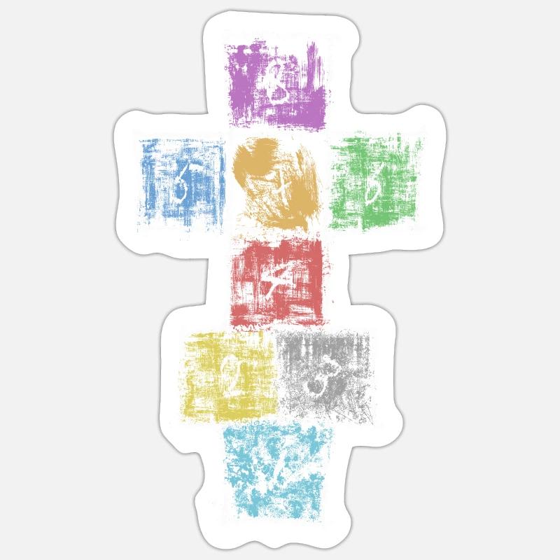 Sticker taille S (10 x 10 cm) - 