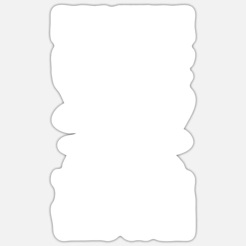 Fallschirmspringer Fallschirm Skydiving Geschenk - Sticker Größe S (10 x 10 cm) - Mattweiß